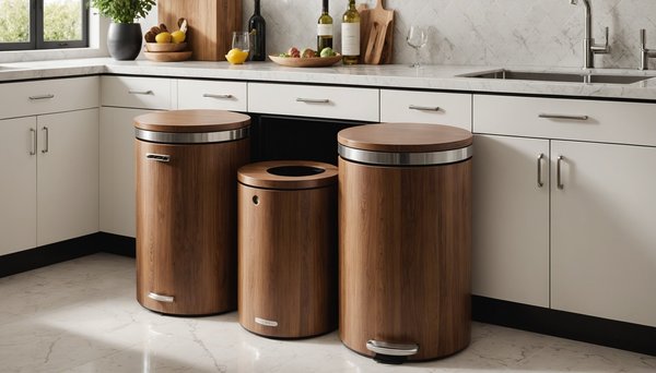 Découvrez les poubelles en bois : styles modernes et pratiques